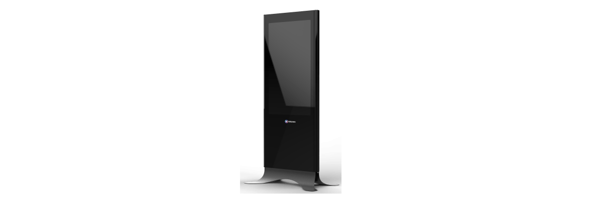 Totem Slim Face Simples  55” estrutura 