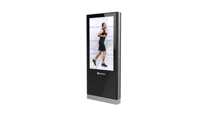 Totem Slim Dupla Face 55” completo