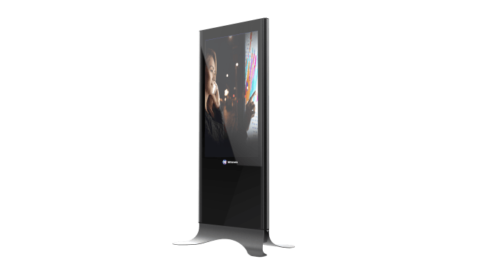 Totem Slim Face Simples  55” completo
